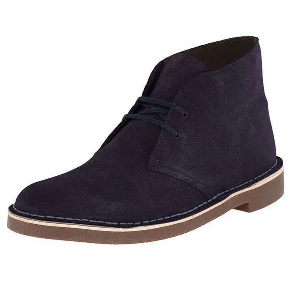 Clarks Other - Clark Men Size 9.5 Navy Chukka Boots